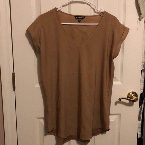 Express Tops - Camel colored express blouse